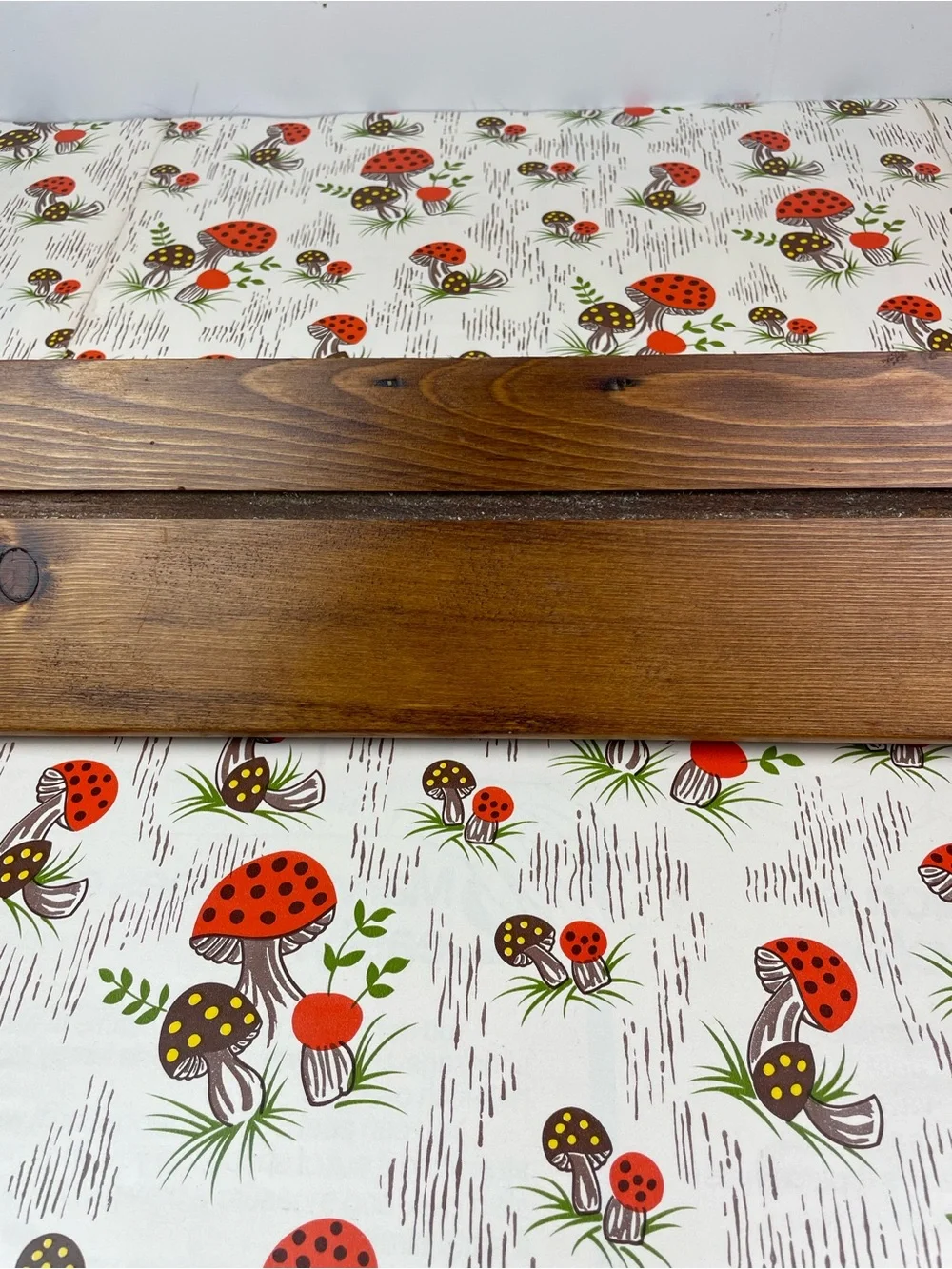 Vintage Wood Heart Shelf Wall Hanging Trinket Display